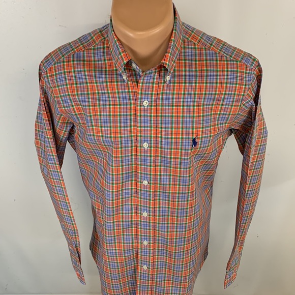 Ralph Lauren long sleeve button down collar shirt.  S - Picture 3 of 7